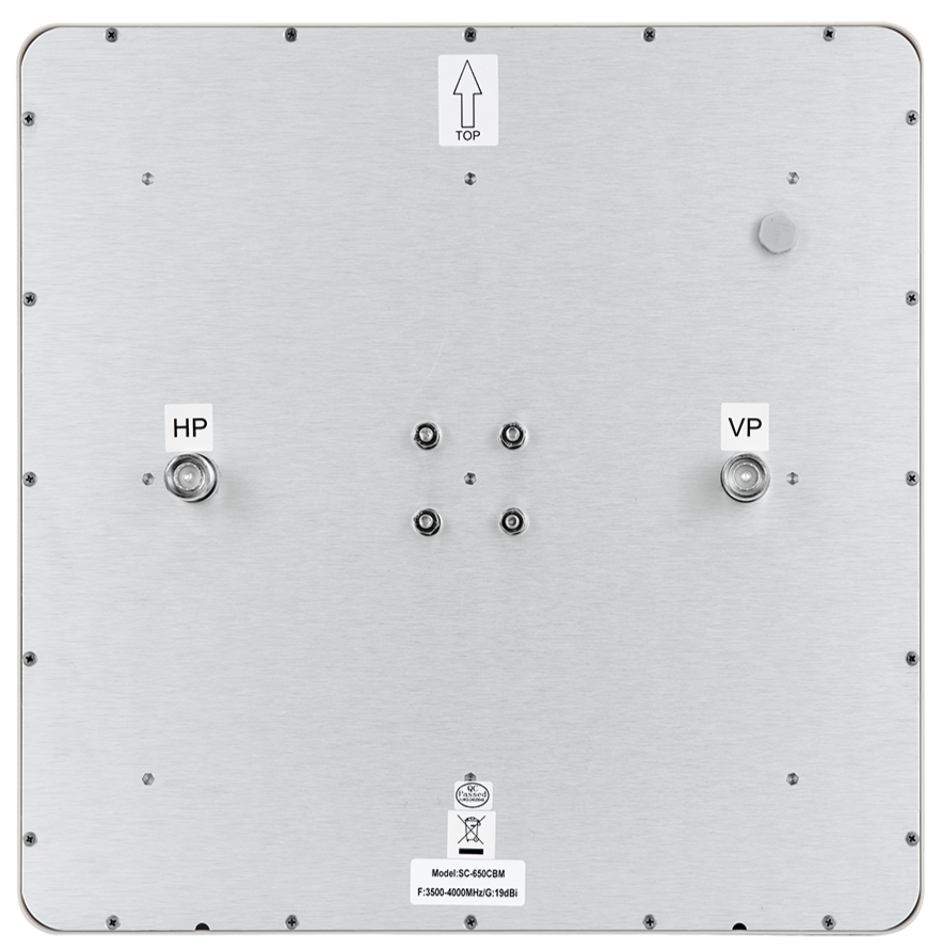 Outdoor Panel Antenna MIMO C-Band 3500-4000 MHz