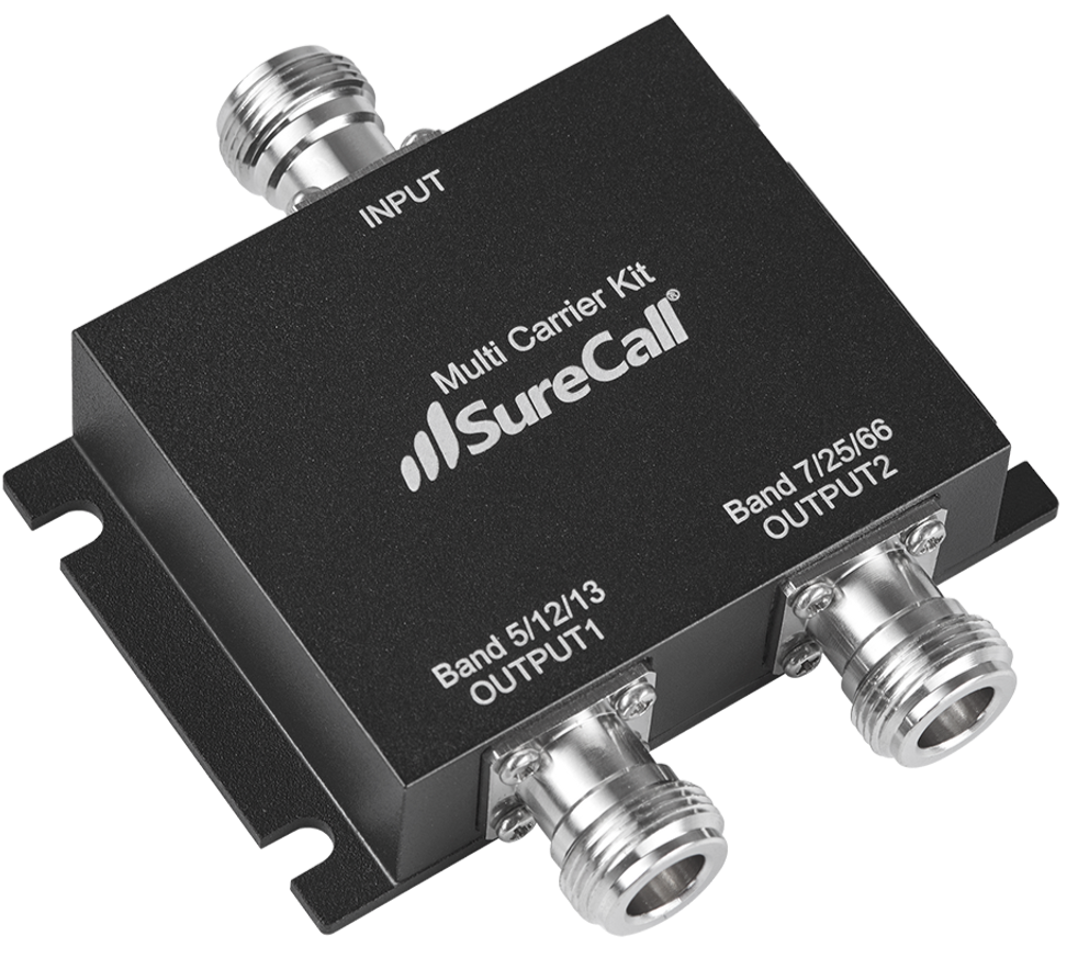 2-Way Diplexer with N-Female Connectors