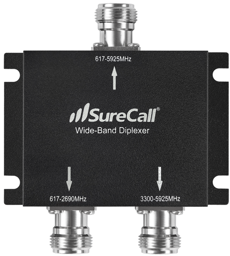 2-Way UWB Diplexer DC Bypass