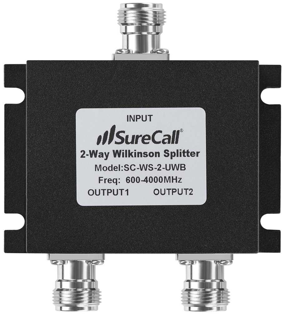 UWB Splitter with N-Female Connectors 600-4000 MHz