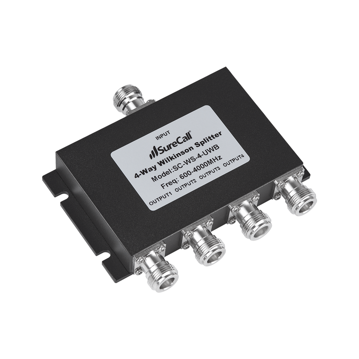 UWB Splitter with N-Female Connectors 600-4000 MHz