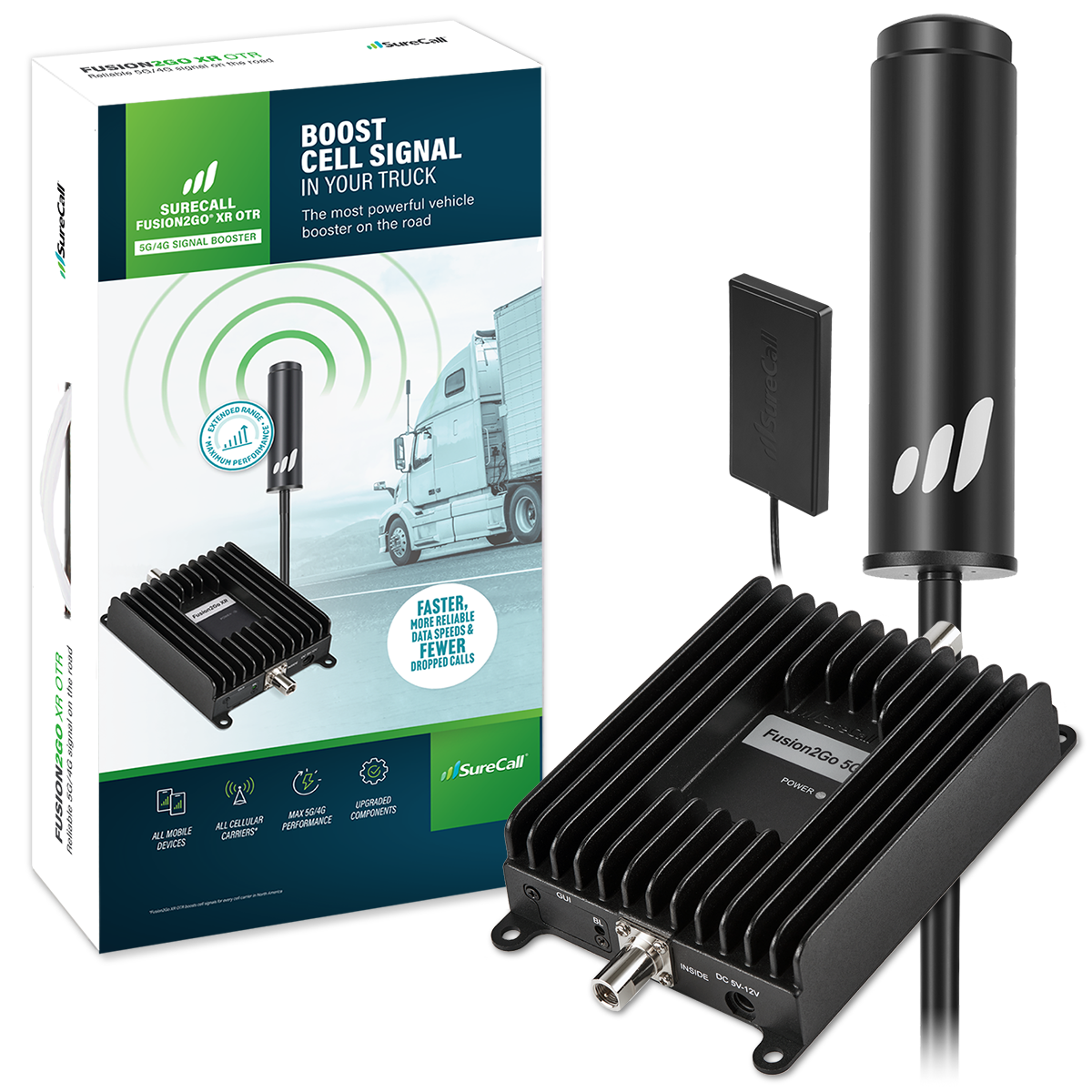 Fusion2Go XR OTR Truck Cell Phone Signal Booster