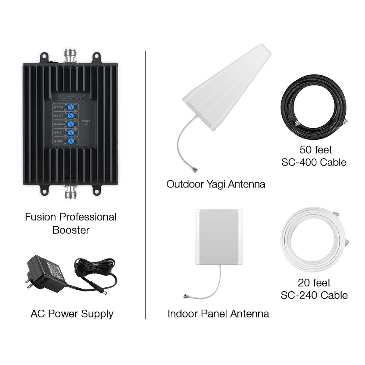 Fusion Professional Signal Booster Kit