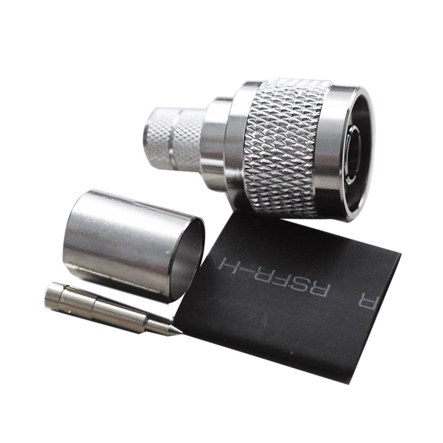 N-Male Crimp Connector for SC-400 Cable