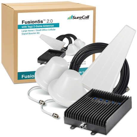 Fusion5s 2.0 Yagi Signal Booster Kit with 2 Indoor Antennas