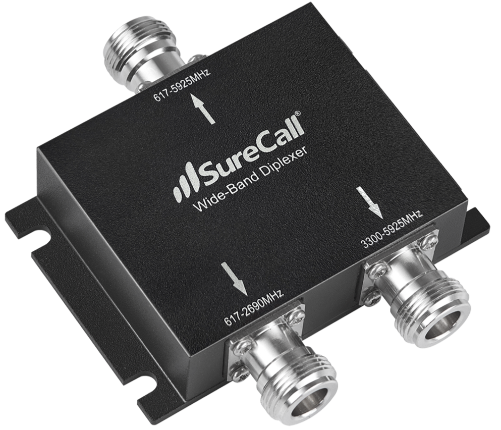 2-Way UWB Diplexer DC Bypass