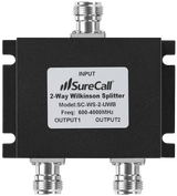 UWB Splitter with N-Female Connectors 600-4000 MHz