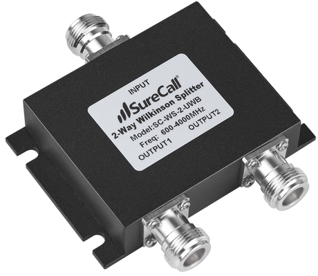 UWB Splitter with N-Female Connectors 600-4000 MHz