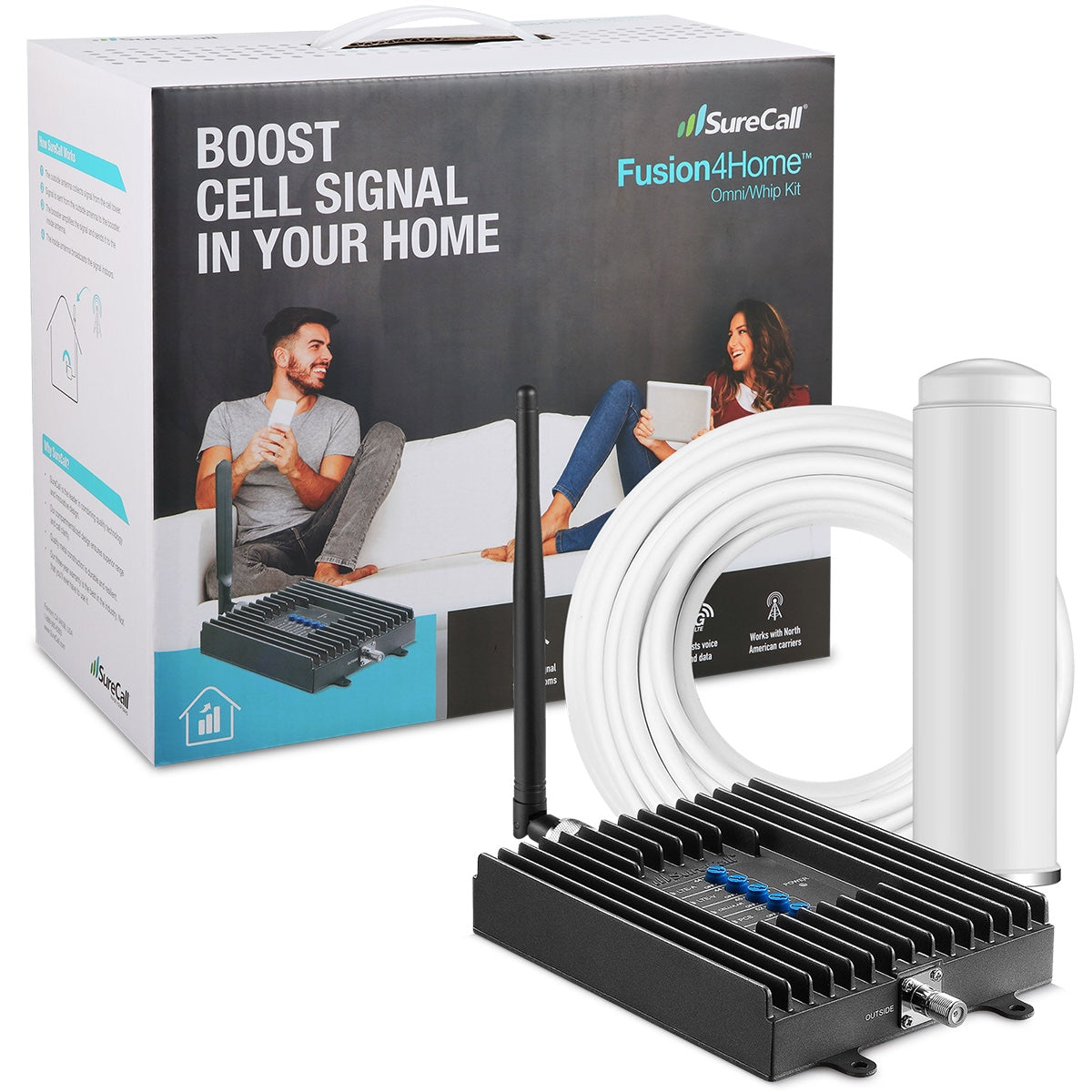 SureCall Fusion4Home Omni Cell Phone Signal Booster – SureCall