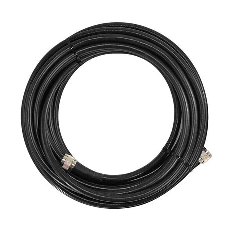 SC-400 Ultra Low Loss Coax Cable with N-Male connectors - Black