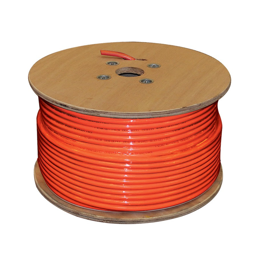 1000 ft SC-400 Plenum Fire Rated Ultra Low Loss Coax Cable - Orange
